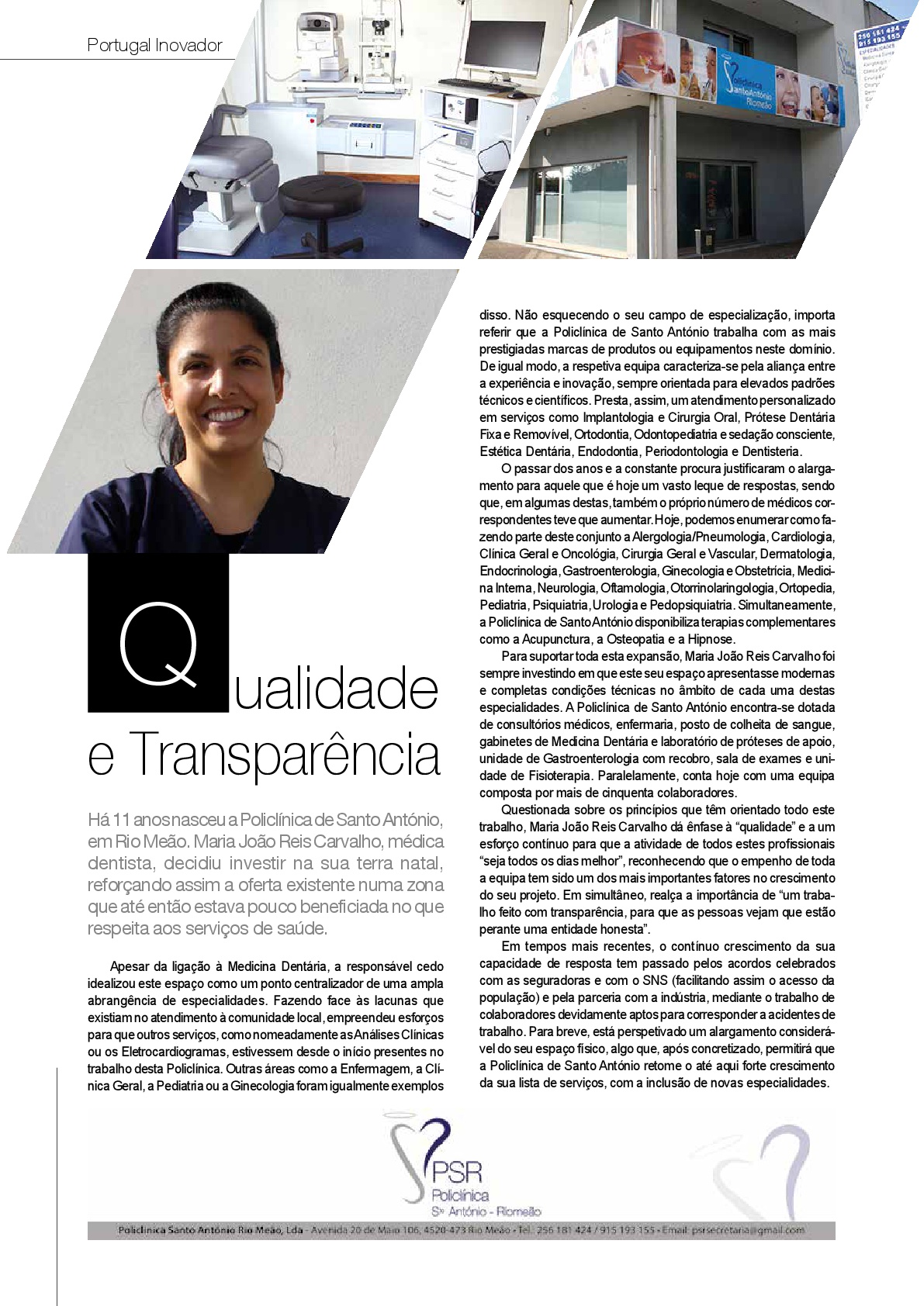 Qualidade e transparência